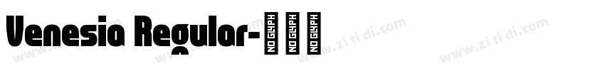 Venesia Regular字体转换